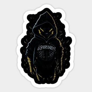 Beast mood Sticker